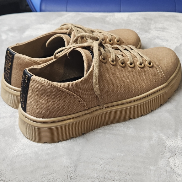 Dr. Martens Other - Dr. Martens Dante Canvas Sneakers – Sand/Tan – Men’s 5 / Women’s 6 (EU 37, UK 4)